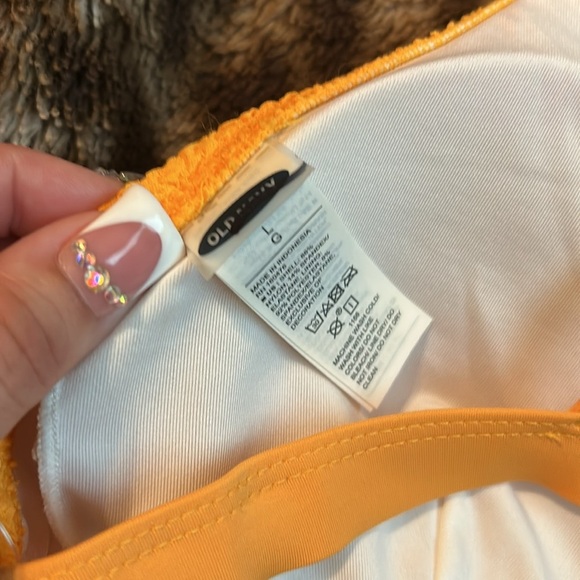 Old Navy Orange Bathing suit Top - Picture 5 of 6